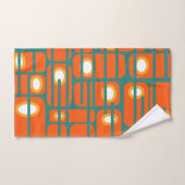 Rechtecke und Kreise Badhandtuch Set (Handtuch)