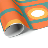 Rechtecke und Kreise Geschenkpapier (Rolleneckpunkt)