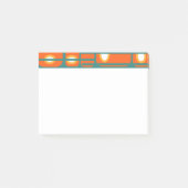 Rechtecke und Kreise Nachhinweise Post-it Klebezettel (Vorderseite)