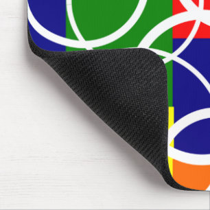 Rechtecke und Ränder Mousepad