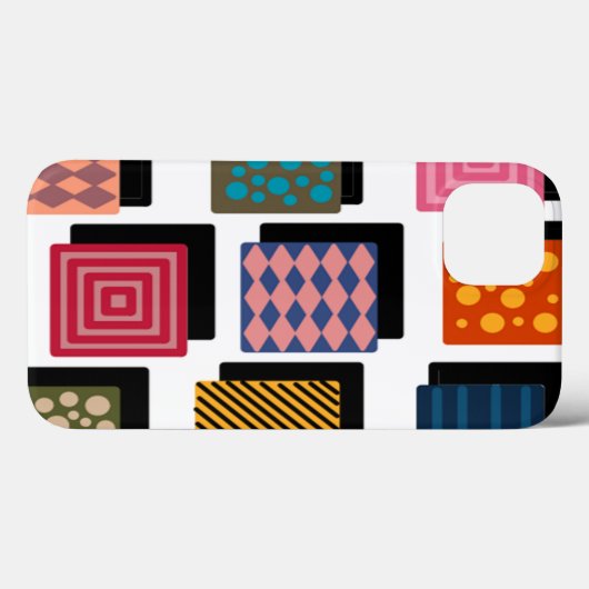 Rechtecke und Schatten Case-Mate iPhone Hülle (Rückseite (Horizontal))