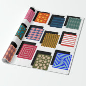 Rechtecke und Schatten Geschenkpapier (Ungerollt)