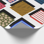 Rechtecke und Schatten Geschenkpapier (Ecke)