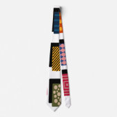 Rechtecke und Schatten Krawatte (Vorderseite)