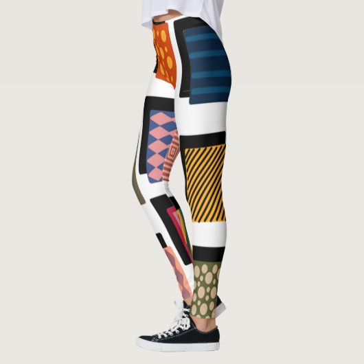 Rechtecke und Schatten Leggings (Links)