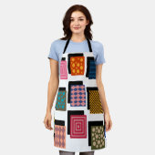 Rechtecke und Schatten Schürze (Getragen)