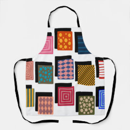 Rechtecke und Schatten Schürze