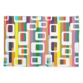 Rechtecke und Streifen Kissenbezug (Rückseite)