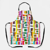 Rechtecke und Streifen Schürze (Vorderseite)
