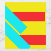 Rechtecke Weinetikett (Einzelnes Label)