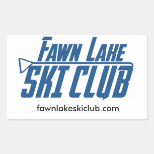 rechteckige Aufkleber