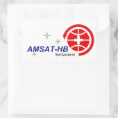 Rechteckige Aufkleber (Tasche)