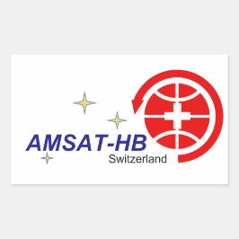 Rechteckige Aufkleber