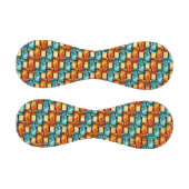 rechteckige, geschnitzte, zyanfarbene Teller Baseball (Paneele)