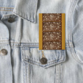 Rechteckige Schaltfläche mit Gold-Design Button (Insitu)