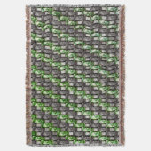 Rechteckige Schnitte und gefärbte, graugrüne Decke (Vorderseite Vertikal)