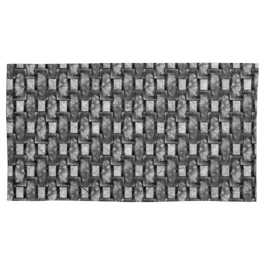 Rechteckige Teller geschnitzt und gefärbt, schwarz Kissenbezug (Vorderseite-Links)