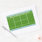 Rechteckiger Aufkleber (Umschlag)