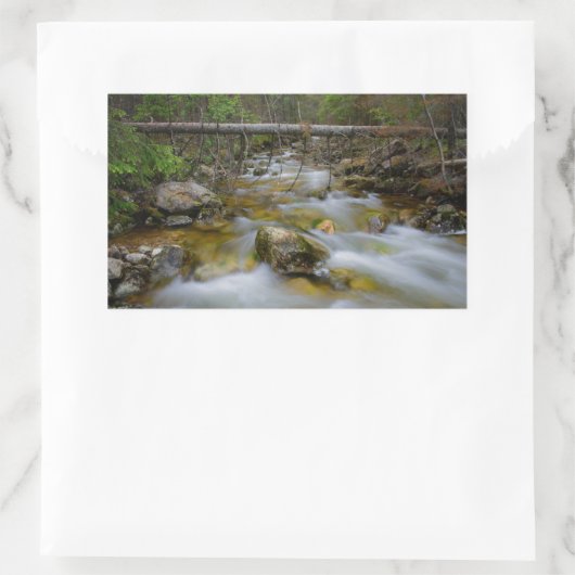 Rechteckiger Aufkleber (Tasche)