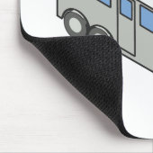 Rechteckiger Bus Mousepad (Ecke)