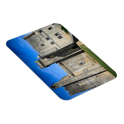 rechteckiger Chateau de Beynac Magnet (Rechte Seite)