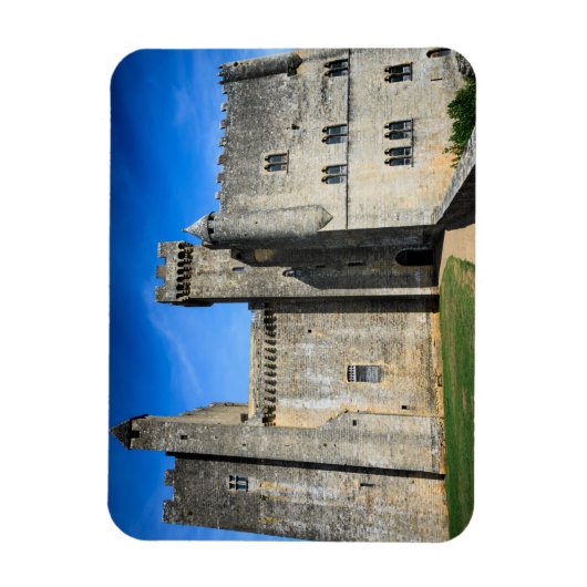 rechteckiger Chateau de Beynac Magnet (Vertikal)