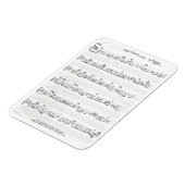 Rechteckiger Kühlschrankmagnet für handgeschrieben Magnet (Linke Seite)