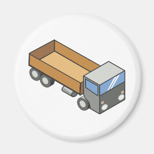 Rechteckiger LKW Magnet