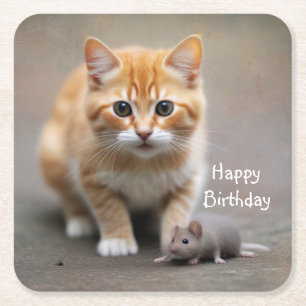 RECHTECKIGER PAPPUNTERSETZER