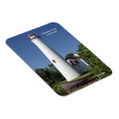 rechteckiger Sturgeon Point Lighthouse-Magnet Magnet (Rechte Seite)