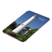 rechteckiger Sturgeon Point Lighthouse-Magnet Magnet (Linke Seite)