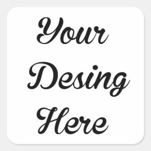 Rechteckiges individuelles Geschenk-Tag für Brautp Quadratischer Aufkleber