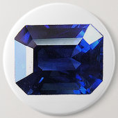 Rechteckiges Sapphire Blue Button (Vorderseite)