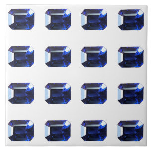 Rechteckiges Sapphire Blue Fliese
