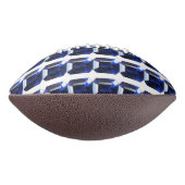 Rechteckiges Sapphire Blue Football (Gedreht 270)