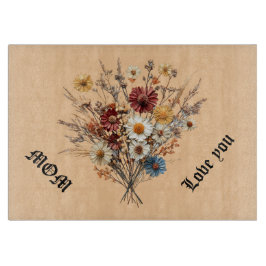 Rechteckiges Schneidebrett für die Mama