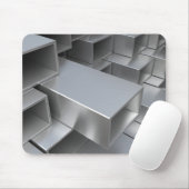 Rechteckiges Stahlrohr Mousepad (Mit Mouse)