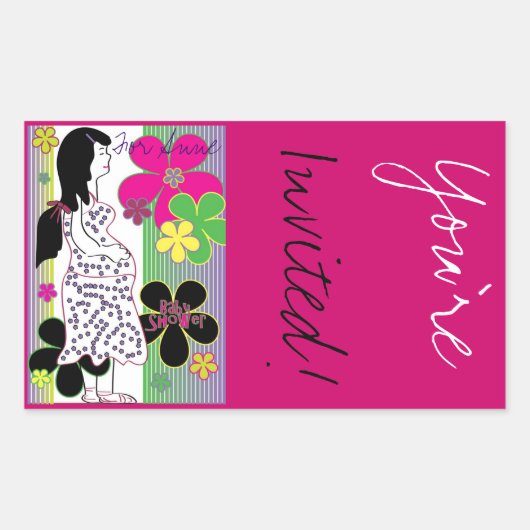 Rechteckkleber Rechteckiger Aufkleber (Vorderseite)