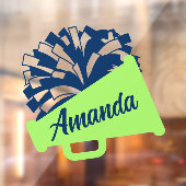 Rechter Blick auf die Hinterfensterklammer Fensteraufkleber (Blatt 2)