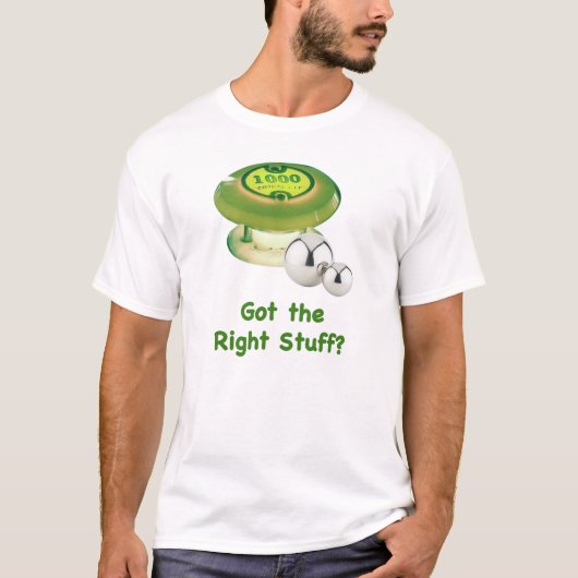 Rechter Material-Flipperautomat T-Shirt (Vorderseite)
