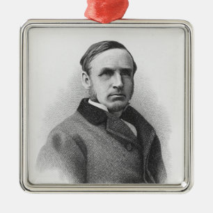 Rechter werter John Morley Ornament Aus Metall