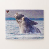 Rechter Whale Puzzle (Horizontal)