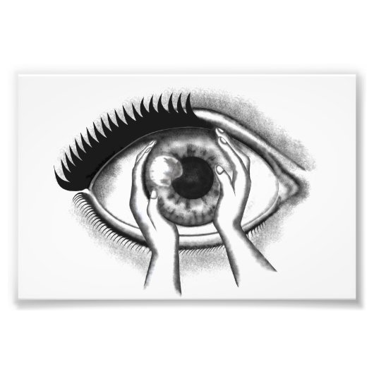 Rechtes Auge - rechtes Auge Fotodruck (Vorne)