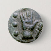 Rechtes Hand Aes Grave Quadrans Button (Vorderseite)