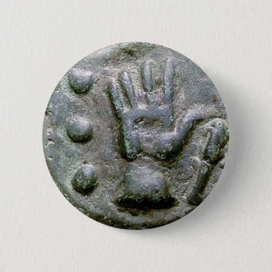 Rechtes Hand Aes Grave Quadrans Button (Vorderseite)