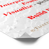 Rechtes Poster schreiben (Ecke)