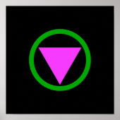 Rechtes Symbol Poster (Vorne)