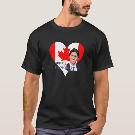 rechtfertigen trudeau valentine T-Shirt (Vorderseite)