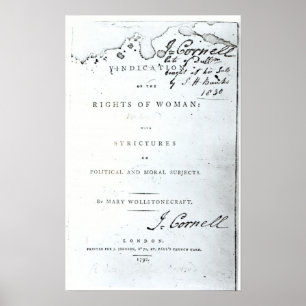 Rechtfertigung der Rechte von Woman Poster