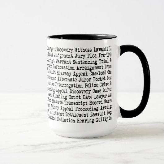 Rechtliche Begriffe Terminologie Tasse (Rechts)